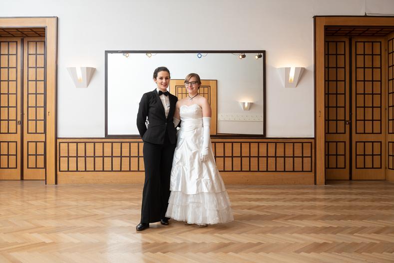 Cathrin und Adriana - Tanzschule Rueff, Vienna